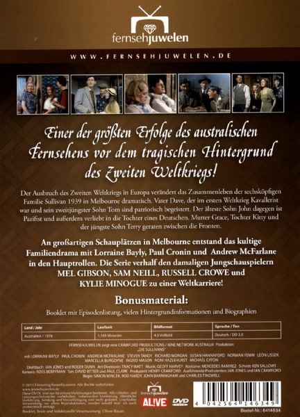 Produktbild: Die Sullivans - Staffel 1/Folge 1-50 [7 DVDs]