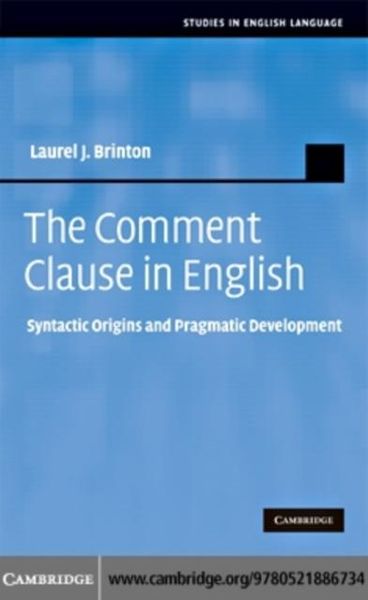 Produktbild: Comment Clause in English