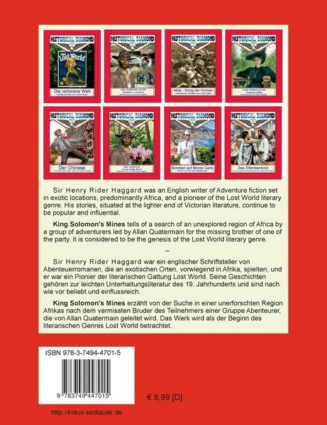 Produktbild: King Solomon's Mines