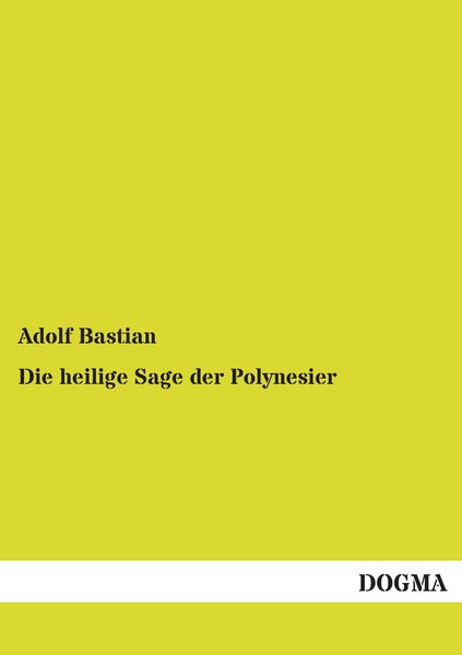 Produktbild: Die heilige Sage der Polynesier