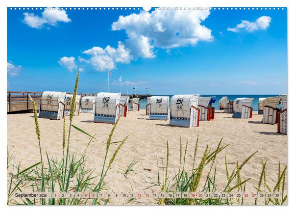 Produktbild: Ostseeb&auml;der an der L&uuml;becker Bucht (Wandkalender 2026 DIN A2 quer), CALVENDO Monatskalender