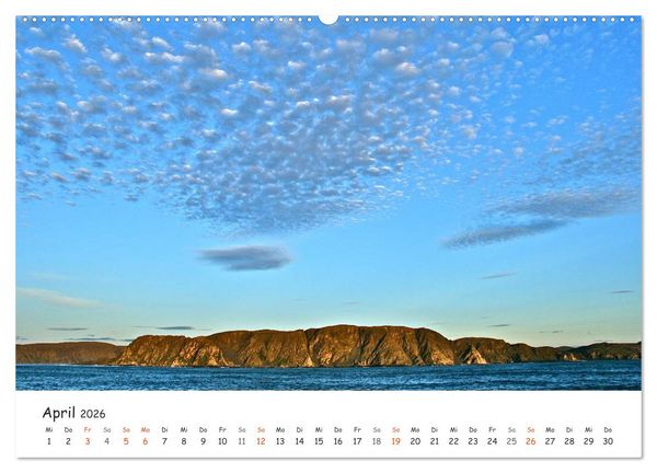 Produktbild: Nordnorwegen im Licht (Wandkalender 2026 DIN A2 quer), CALVENDO Monatskalender