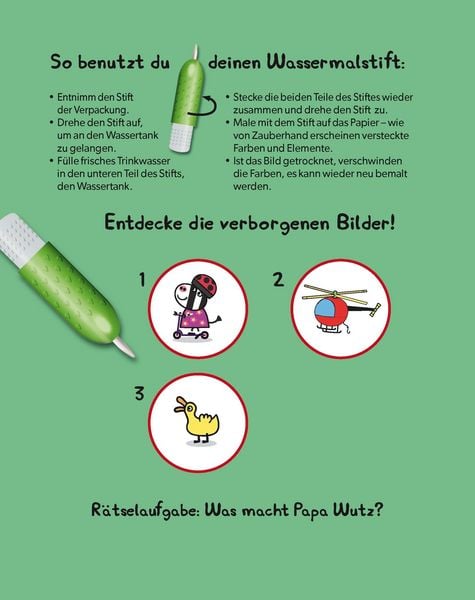 Produktbild: Peppa Pig Wasserzauber - Wassermalbuch ab 3 Jahren