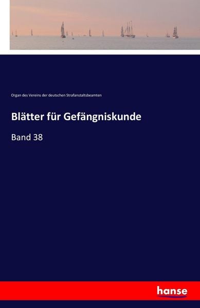 Produktbild: Bl&auml;tter f&uuml;r Gef&auml;ngniskunde