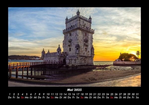 Produktbild: Lissabon 2025 Fotokalender DIN A3