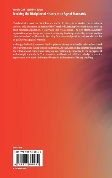 Produktbild: Teaching the Discipline of History in an Age of Standards
