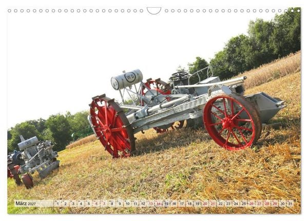Produktbild: Historische Landmaschinen und Traktoren (Wandkalender 2027 DIN A3 quer), CALVENDO Monatskalender