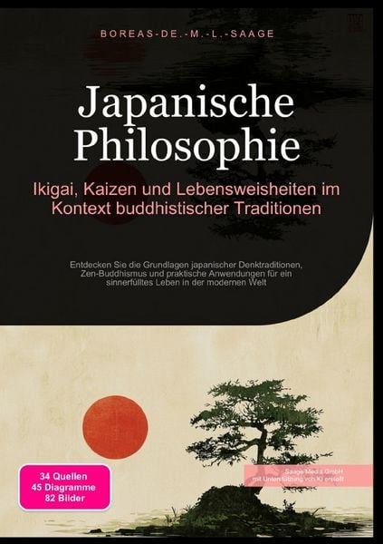 Produktbild: Philosophie (DE) / Japanische Philosophie: Ikigai, Kaizen und Lebensweisheiten im Kontext buddhistischer Traditionen