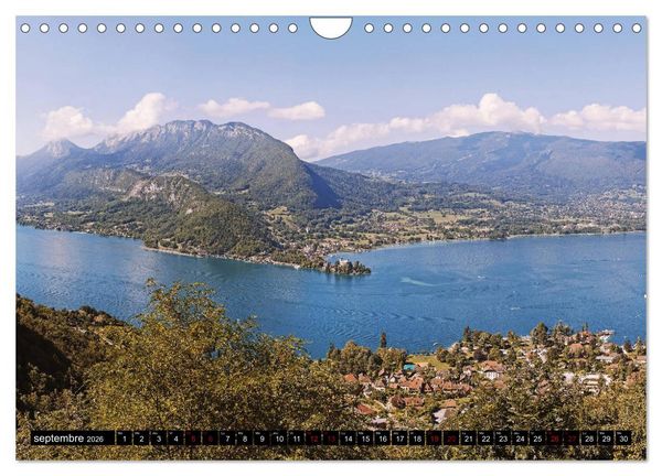 Produktbild: Lac d'Annecy &agrave; vue d'&oelig;il (Calendrier mural 2026 DIN A4 vertical), CALVENDO calendrier mensuel