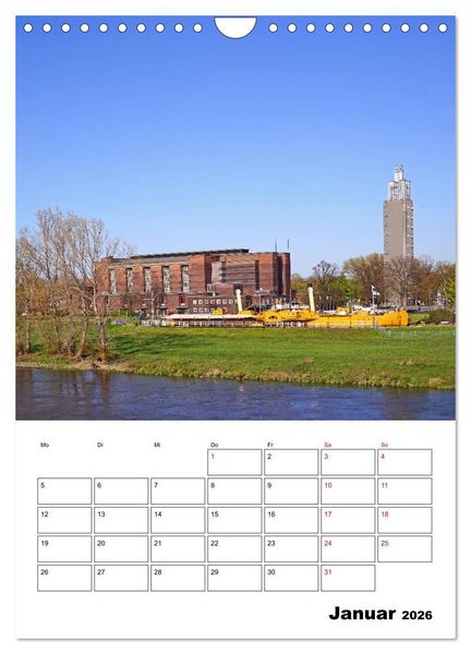 Produktbild: Magdeburger Ansichten (Wandkalender 2026 DIN A4 hoch), CALVENDO Monatskalender