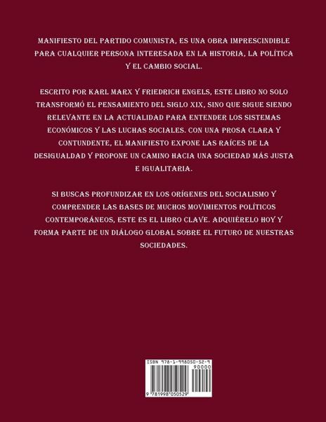 Produktbild: Manifiesto del Partido Comunista