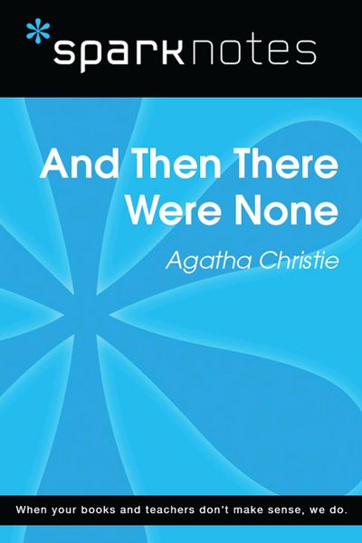 Produktbild: And Then There Were None (SparkNotes Literature Guide)