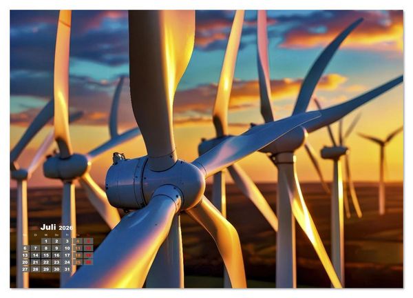 Produktbild: Energien der Prospektive (hochwertiger Premium Wandkalender 2026 DIN A2 quer), Kunstdruck in Hochglanz