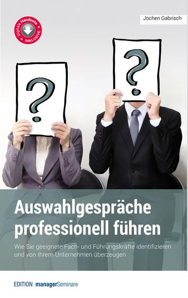 Produktbild: Auswahlgespr&auml;che professionell f&uuml;hren