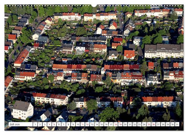 Produktbild: Chemnitz - Von Oben Nach Unten (hochwertiger Premium Wandkalender 2026 DIN A2 quer), Kunstdruck in Hochglanz