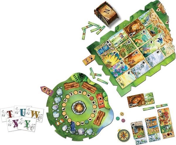 Produktbild: Asmodee REBD0004 - Meadow  Im Reich der Natur, Kennerspiel, Strategiespiel