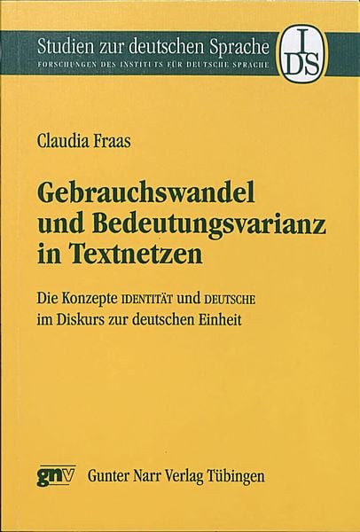 Produktbild: Gebrauchswandel und Bedeutungsvarianz in Textnetzen