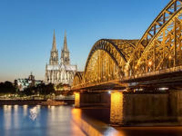 CALVENDO Puzzle Kölner Dom und Hohenzollernbrücke | 1000 Teile Lege-Größe 64x48cm Foto-Puzzle für glückliche Stunden