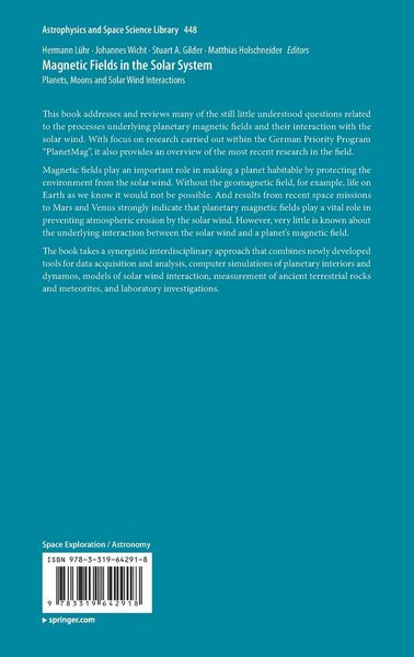 Produktbild: Magnetic Fields in the Solar System