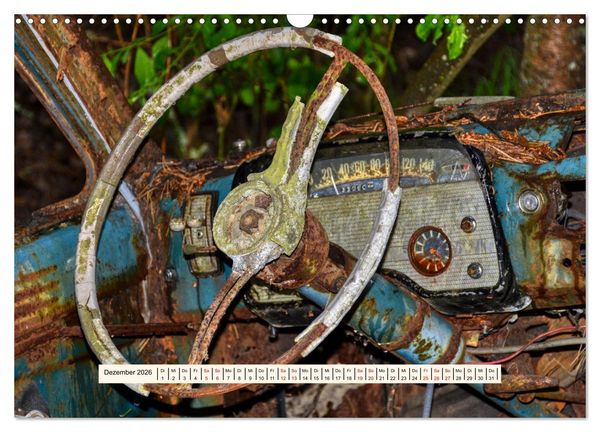 Produktbild: Autowracks - Verlorener Glanz 2026 (Wandkalender 2026 DIN A3 quer), CALVENDO Monatskalender
