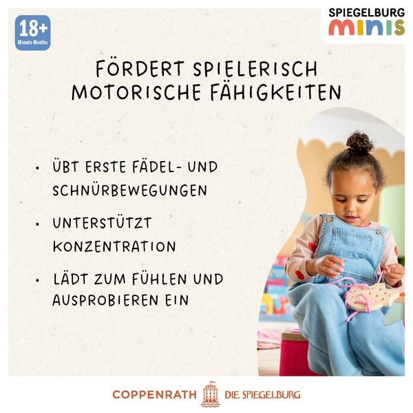 Produktbild: F&auml;delspiel Pferd Kuh Schwein Schaf / Spiegelburg minis