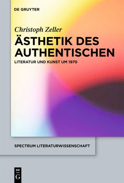 Produktbild: &Auml;sthetik des Authentischen