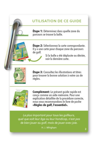 Produktbild: R&egrave;gles de golf EXPRESS