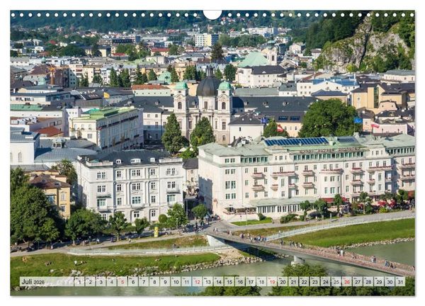 Produktbild: SALZBURG Blicke auf die Mozartstadt (Wandkalender 2026 DIN A3 quer), CALVENDO Monatskalender