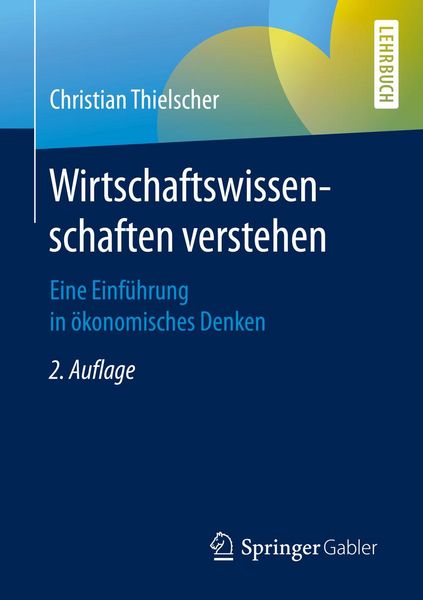 Produktbild: Wirtschaftswissenschaften verstehen