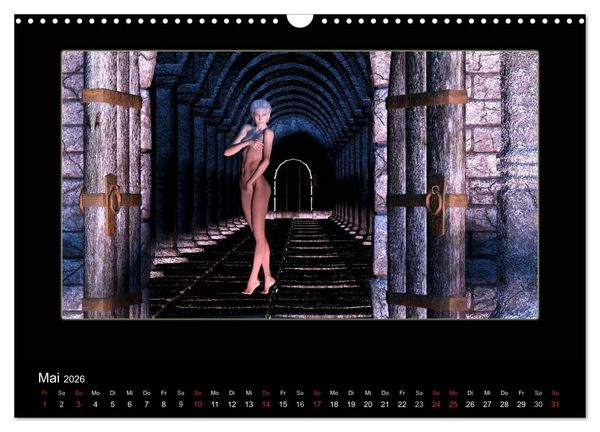 Produktbild: Digital Woman (Wandkalender 2026 DIN A3 quer), CALVENDO Monatskalender