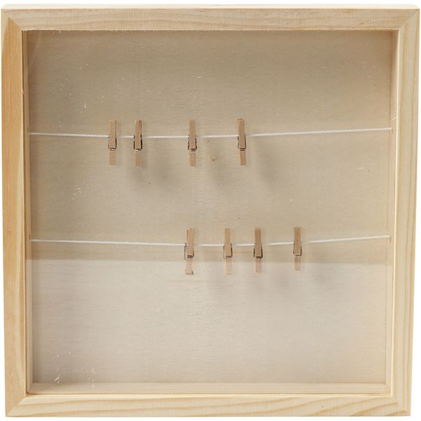 Produktbild: Creativ Company 3D-Rahmen, T 35 mm, Gr&ouml;&szlig;e 23x23 cm, 1 Stk
