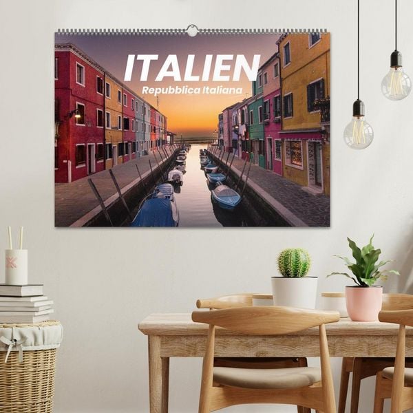 Produktbild: Italien - einzigartige Motive (Wandkalender 2026 DIN A2 quer), CALVENDO Monatskalender