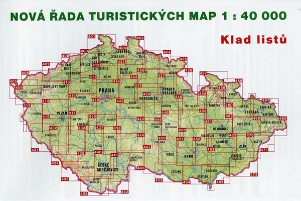Produktbild: Wanderkarte Tschechien Jizerske hory, Frydlantsko 1 : 40 00