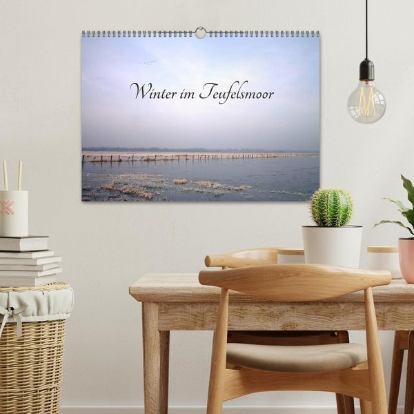 Produktbild: Winter im Teufelsmoor (Wandkalender 2026 DIN A3 quer), CALVENDO Monatskalender