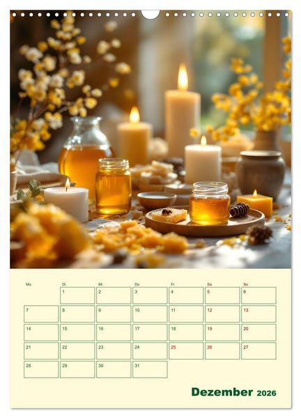 Produktbild: Bienenblick &ndash; Ein Jahr mit den Bienen (Wandkalender 2026 DIN A3 hoch), CALVENDO Monatskalender