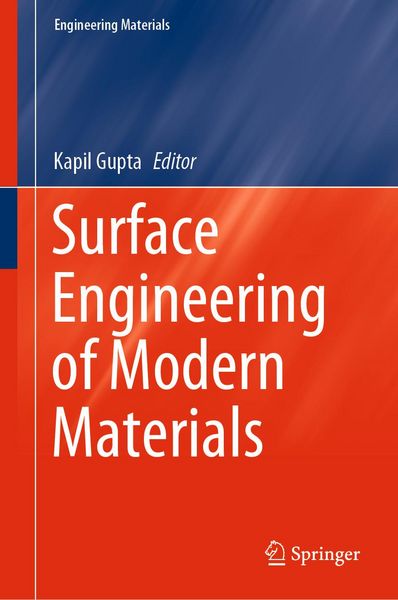 Produktbild: Surface Engineering of Modern Materials