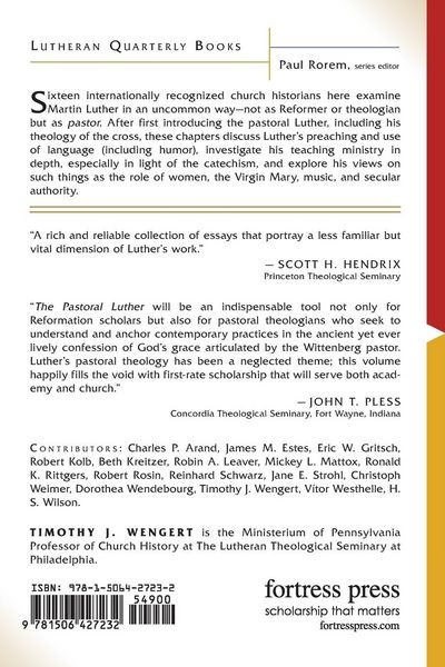 Produktbild: The Pastoral Luther