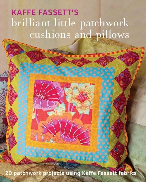 Produktbild: Kaffe Fassett's Brilliant Little Patchwork Cushions and Pillows