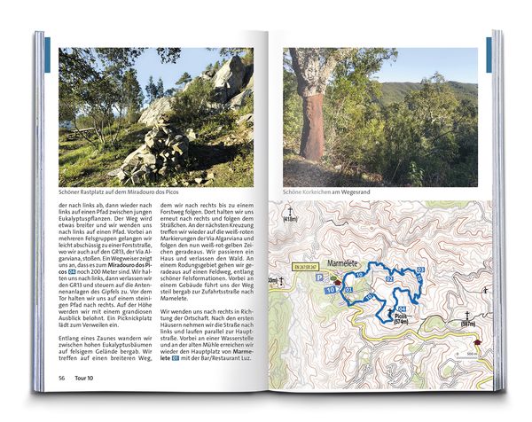 Produktbild: KOMPASS Wanderführer Algarve mit Fernwanderweg Via Algarviana, 64 Touren / Etappen mit Extra-Tourenkarte