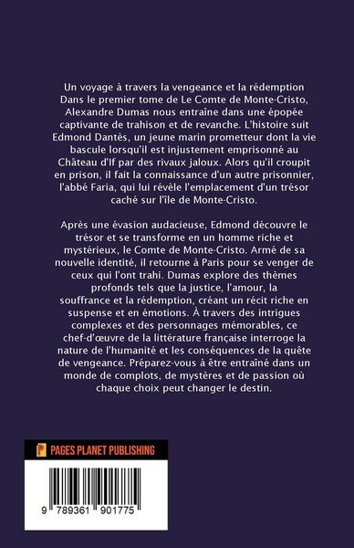 Produktbild: Le comte de Monte-Cristo, Tome I