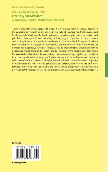 Produktbild: Creativity and Giftedness