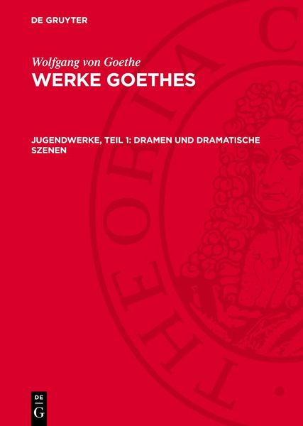 Produktbild: Jugendwerke, Teil 1: Dramen und Dramatische Szenen