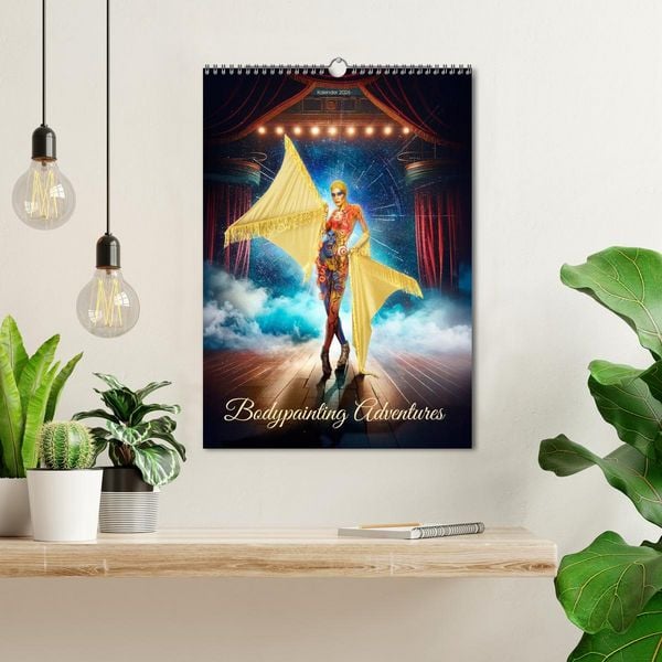 Produktbild: Bodypainting Adventures (Wandkalender 2026 DIN A3 hoch), CALVENDO Monatskalender