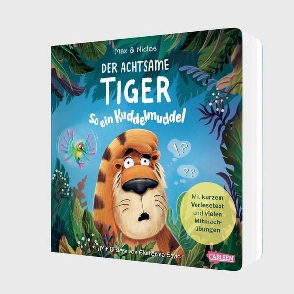 Produktbild: Der achtsame Tiger: So ein Kuddelmuddel! (Pappbilderbuchausgabe)