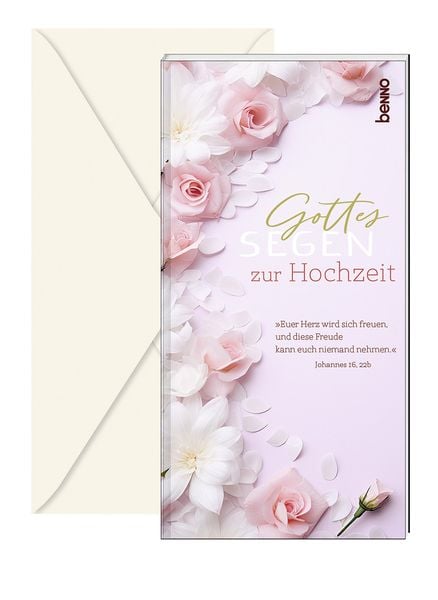 Gottes Segen zur Hochzeit, Paperback von , St. Benno, 9783746265377