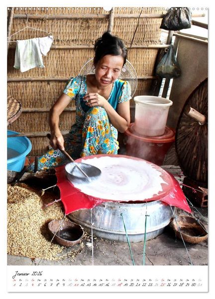 Produktbild: Leben in Vietnam 2026 (hochwertiger Premium Wandkalender 2026 DIN A2 hoch), Kunstdruck in Hochglanz
