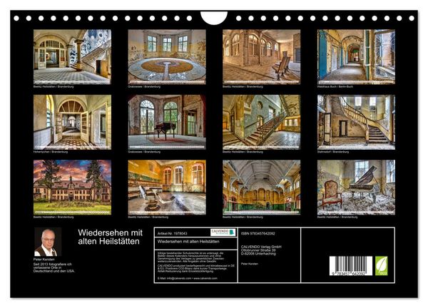 Produktbild: Wiedersehen mit alten Heilst&auml;tten (Wandkalender 2026 DIN A4 quer), CALVENDO Monatskalender