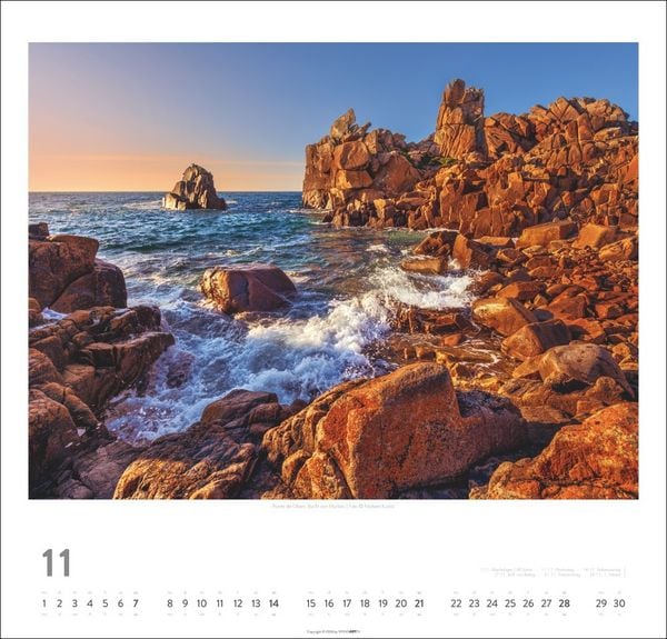 Produktbild: Bretagne Kalender 2027 - St&uuml;rmische Romantik