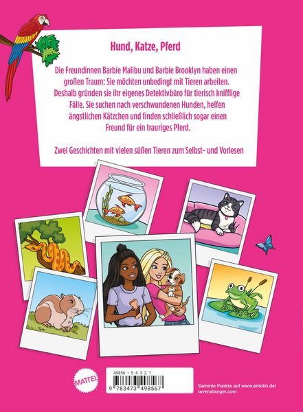 Produktbild: Barbie ermittelt. Tierische Erstleseabenteuer