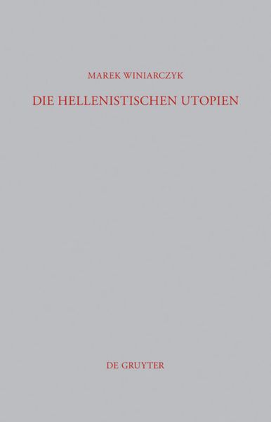Produktbild: Die hellenistischen Utopien